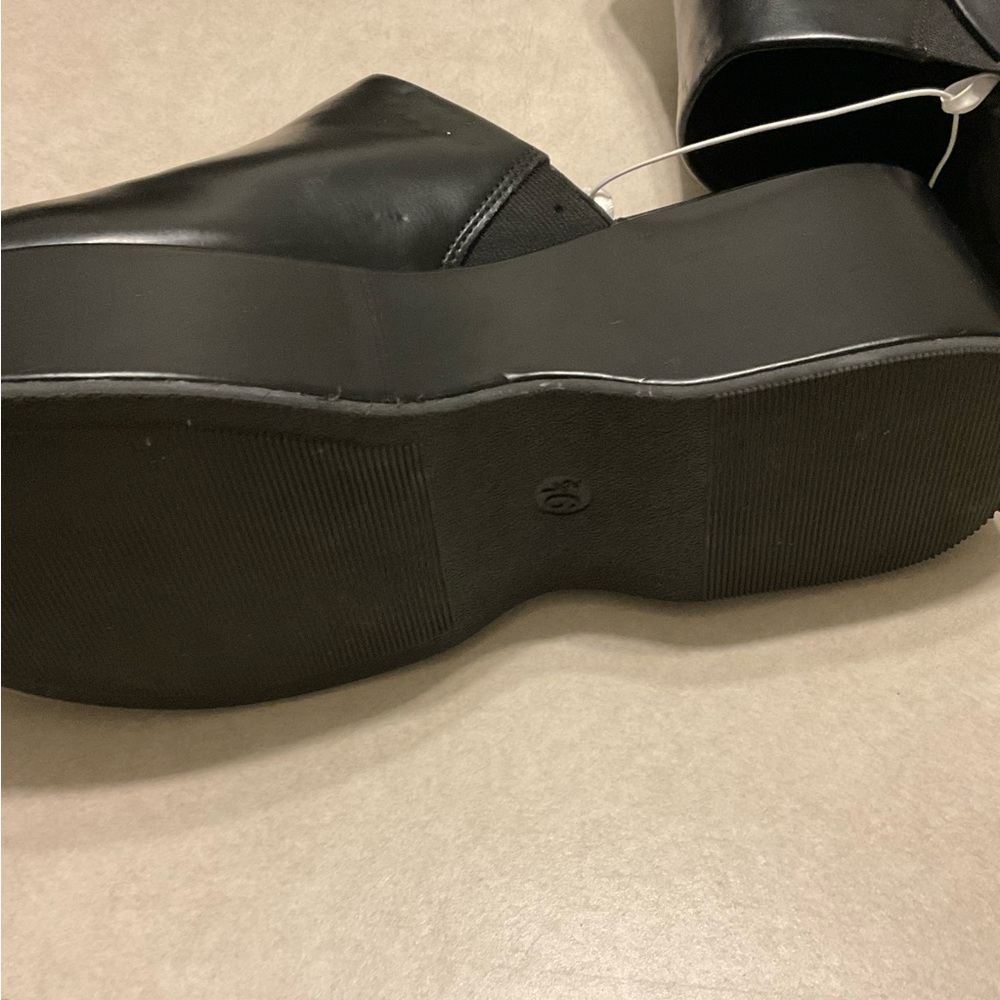 NWT Women's Carrie Mule Flats - A New Day by Target, Black, size 9.5 - Picture 4 of 8